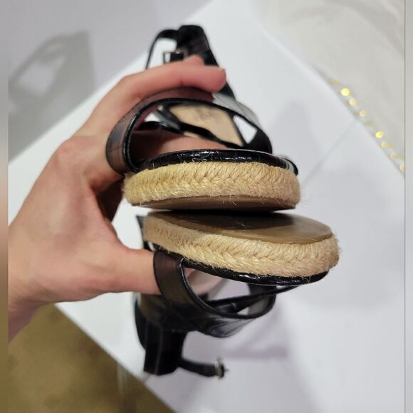 Nanette lepore "quirky" wedge sandals - Picture 4 of 9
